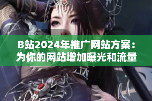 B站2024年推广网站方案：为你的网站增加曝光和流量