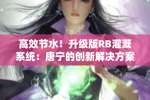 高效节水！升级版RB灌溉系统：唐宁的创新解决方案