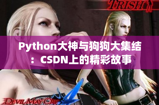 Python大神与狗狗大集结：CSDN上的精彩故事