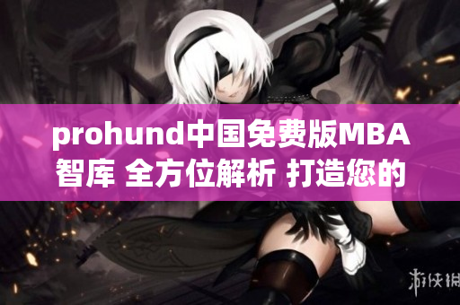 prohund中国免费版MBA智库 全方位解析 打造您的商业智慧