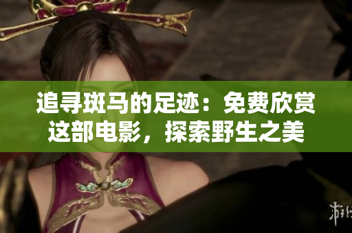 追寻斑马的足迹：免费欣赏这部电影，探索野生之美