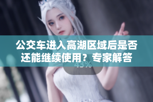 公交车进入高湖区域后是否还能继续使用？专家解答