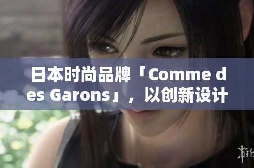 日本时尚品牌「Comme des Garons」，以创新设计和前卫风格闻名。