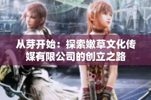 从芽开始：探索嫩草文化传媒有限公司的创立之路