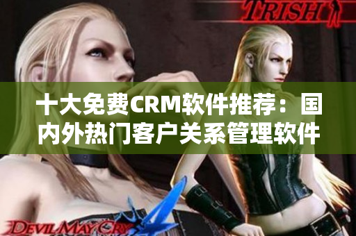 十大免费CRM软件推荐：国内外热门客户关系管理软件大比拼
