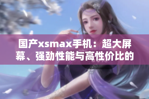 国产xsmax手机：超大屏幕、强劲性能与高性价比的完美结合
