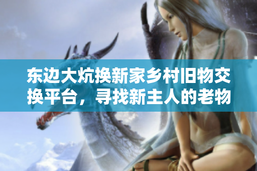 东边大炕换新家乡村旧物交换平台，寻找新主人的老物件