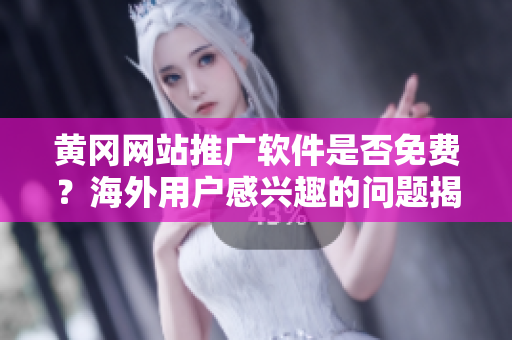 黄冈网站推广软件是否免费？海外用户感兴趣的问题揭秘