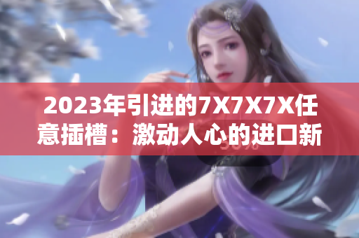 2023年引进的7X7X7X任意插槽：激动人心的进口新品