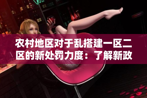 农村地区对于乱搭建一区二区的新处罚力度：了解新政策及其影响