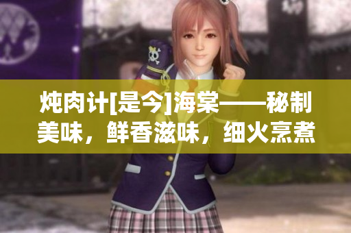 炖肉计[是今]海棠——秘制美味，鲜香滋味，细火烹煮，醇厚入味