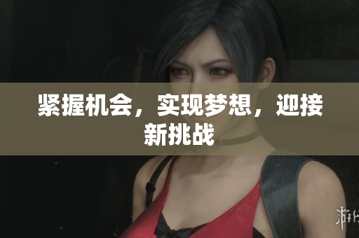 紧握机会，实现梦想，迎接新挑战