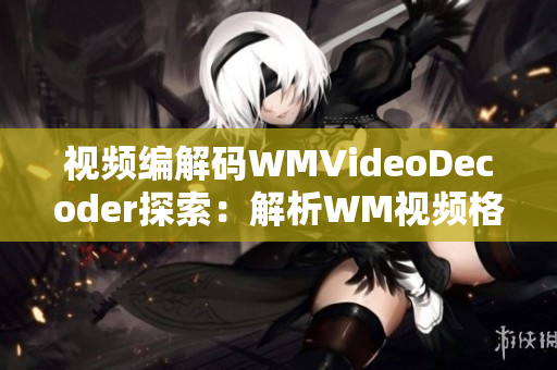 视频编解码WMVideoDecoder探索：解析WM视频格式的编码与解码技术