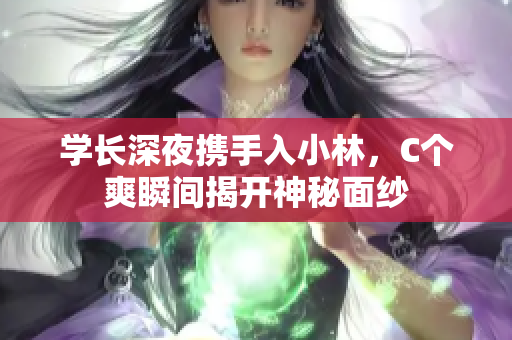 学长深夜携手入小林，C个爽瞬间揭开神秘面纱