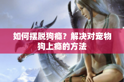 如何摆脱狗瘾？解决对宠物狗上瘾的方法