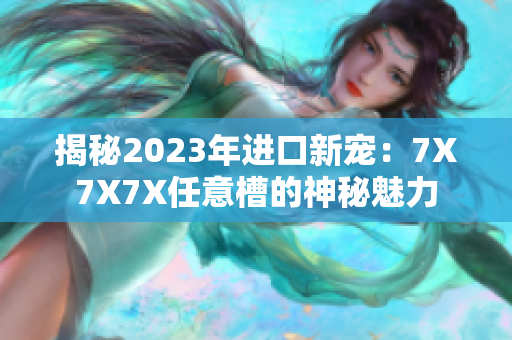 揭秘2023年进口新宠：7X7X7X任意槽的神秘魅力