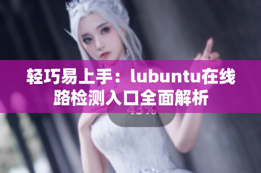 轻巧易上手：lubuntu在线路检测入口全面解析