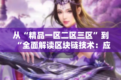 从“精品一区二区三区”到“全面解读区块链技术：应用、发展与前景”