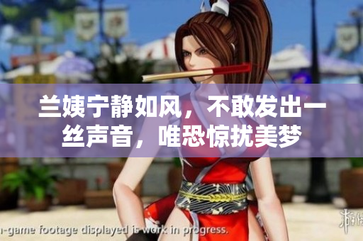 兰姨宁静如风，不敢发出一丝声音，唯恐惊扰美梦