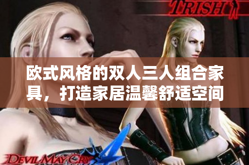 欧式风格的双人三人组合家具，打造家居温馨舒适空间