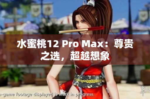 水蜜桃12 Pro Max：尊贵之选，超越想象