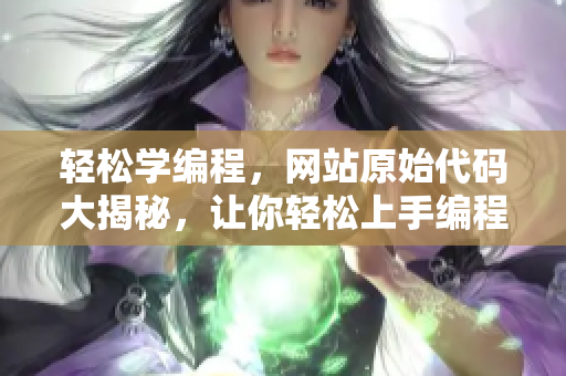 轻松学编程，网站原始代码大揭秘，让你轻松上手编程技巧，速速掌握！