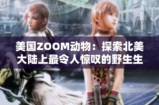 美国ZOOM动物：探索北美大陆上最令人惊叹的野生生物