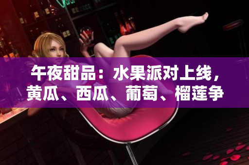 午夜甜品：水果派对上线，黄瓜、西瓜、葡萄、榴莲争相亮相