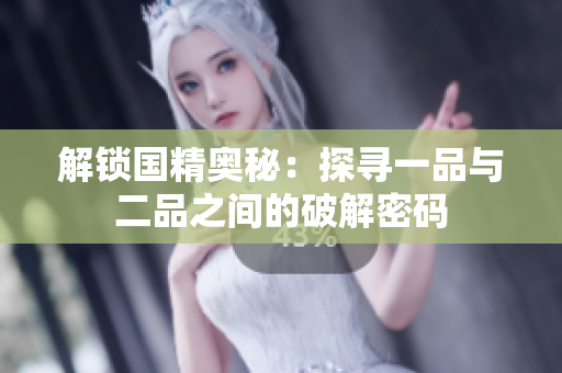 解锁国精奥秘：探寻一品与二品之间的破解密码