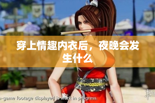 穿上情趣内衣后，夜晚会发生什么