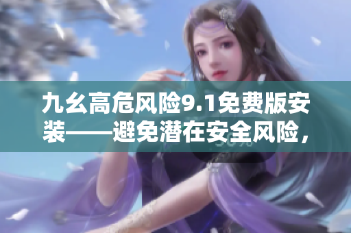 九幺高危风险9.1免费版安装——避免潜在安全风险，提供详细安装指南
