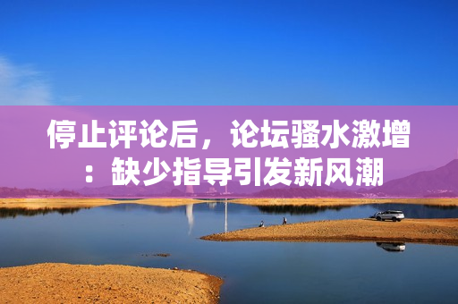 停止评论后，论坛骚水激增：缺少指导引发新风潮