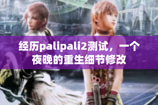 经历palipali2测试，一个夜晚的重生细节修改