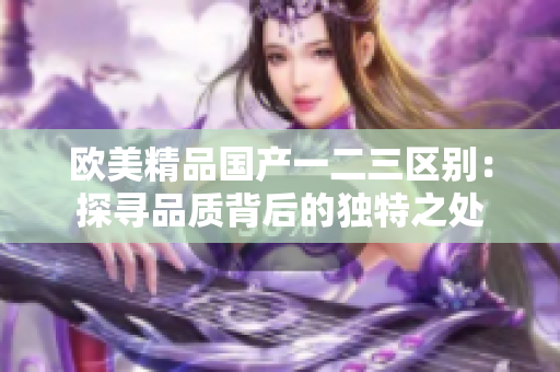 欧美精品国产一二三区别：探寻品质背后的独特之处