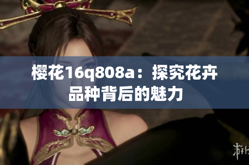 樱花16q808a：探究花卉品种背后的魅力