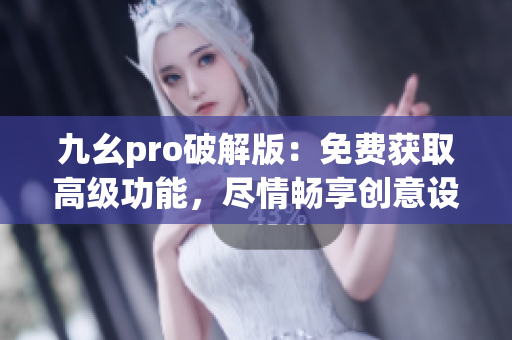 九幺pro破解版：免费获取高级功能，尽情畅享创意设计
