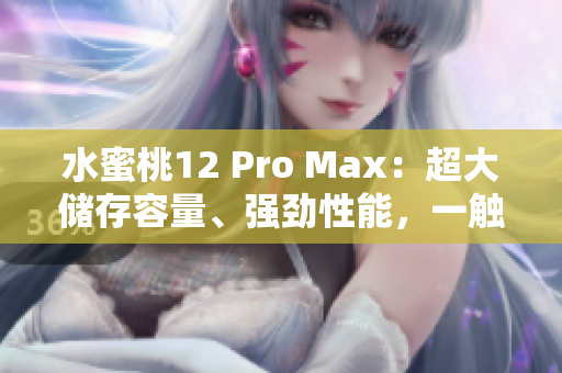 水蜜桃12 Pro Max：超大储存容量、强劲性能，一触即发