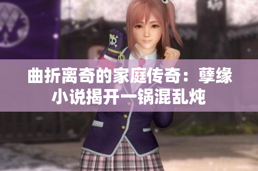 曲折离奇的家庭传奇：孽缘小说揭开一锅混乱炖