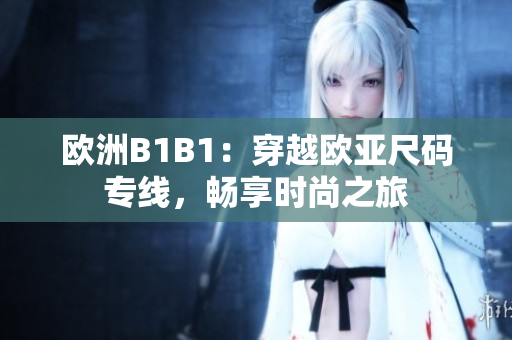 欧洲B1B1：穿越欧亚尺码专线，畅享时尚之旅
