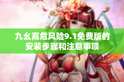 九幺高危风险9.1免费版的安装步骤和注意事项