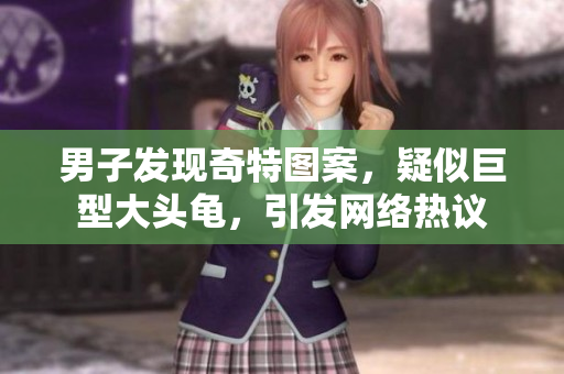 男子发现奇特图案，疑似巨型大头龟，引发网络热议