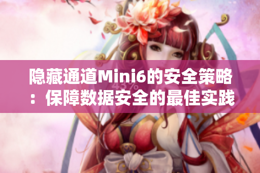 隐藏通道Mini6的安全策略：保障数据安全的最佳实践