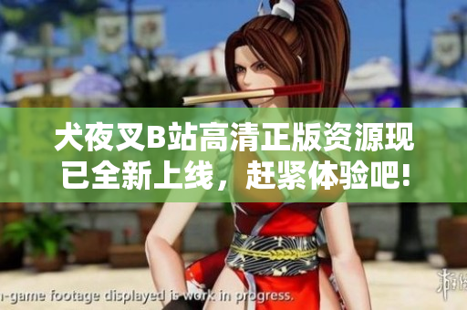 犬夜叉B站高清正版资源现已全新上线，赶紧体验吧!