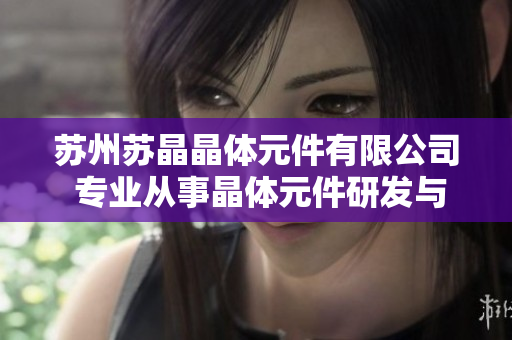 苏州苏晶晶体元件有限公司 专业从事晶体元件研发与生产的公司