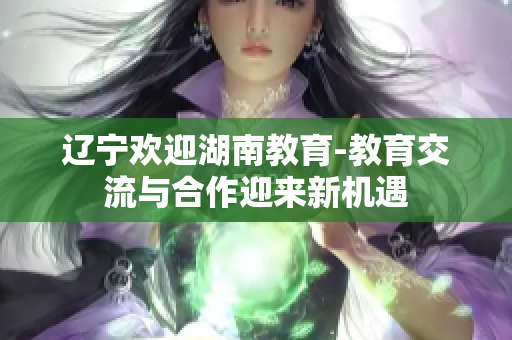 辽宁欢迎湖南教育-教育交流与合作迎来新机遇