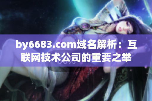 by6683.com域名解析：互联网技术公司的重要之举