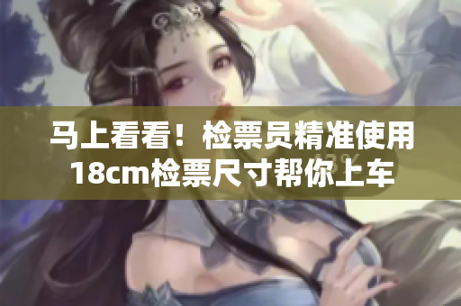马上看看！检票员精准使用18cm检票尺寸帮你上车