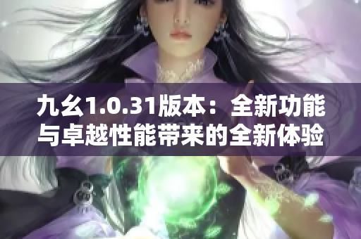 九幺1.0.31版本：全新功能与卓越性能带来的全新体验 