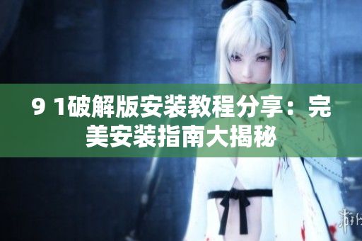 9 1破解版安装教程分享：完美安装指南大揭秘
