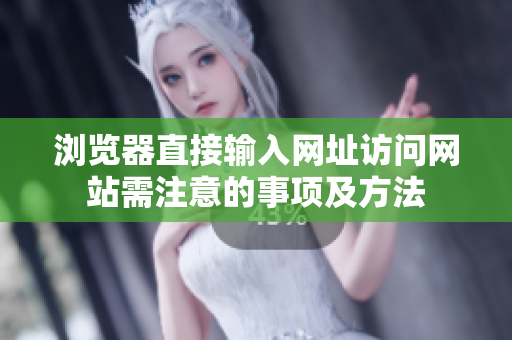 浏览器直接输入网址访问网站需注意的事项及方法